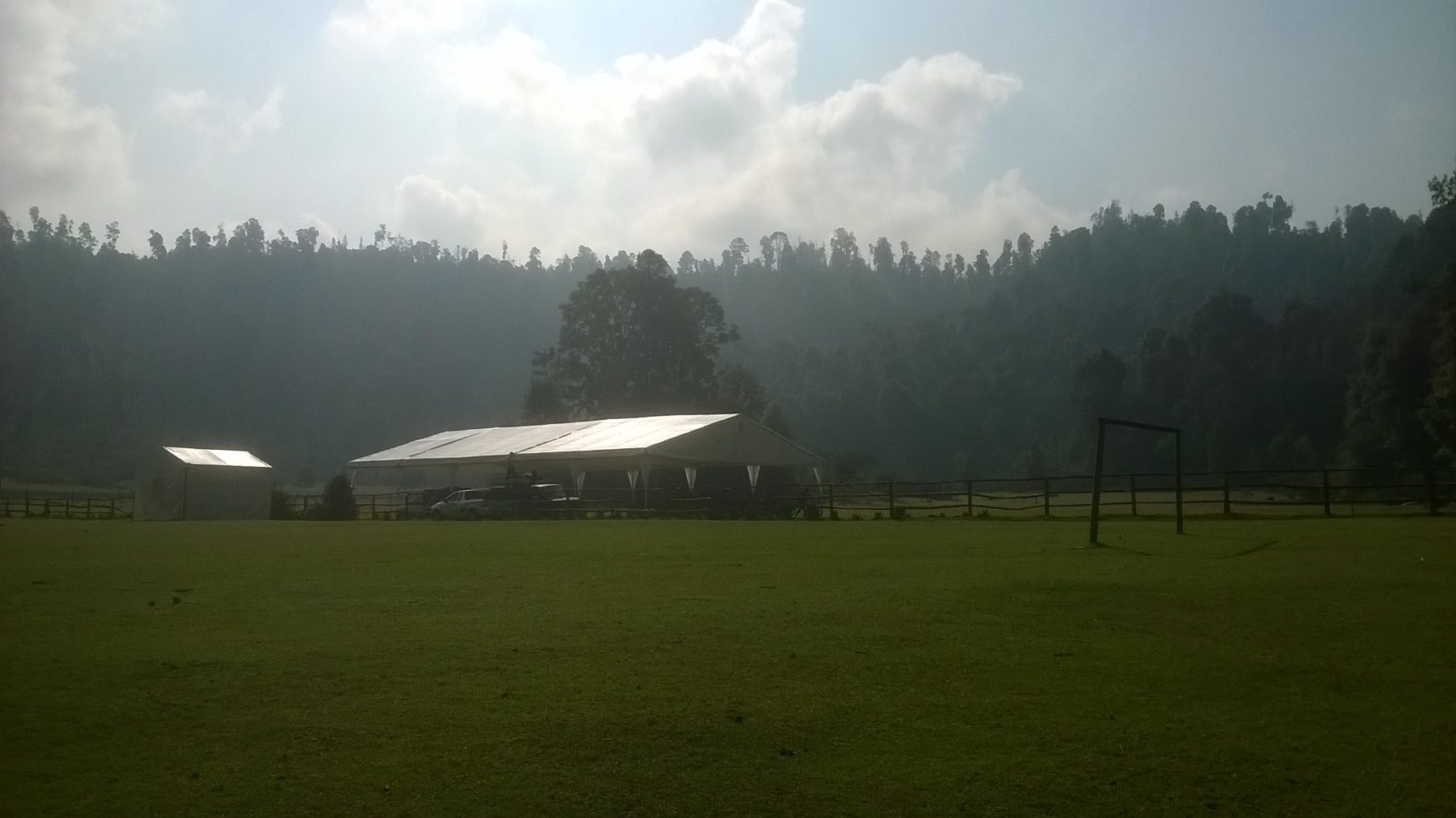 Campo abierto para montajes en Rancho Viejo